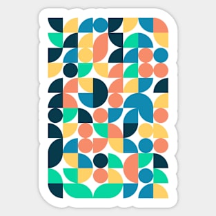 Rich Look Pattern - Shapes #19 Sticker